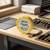 Nitto NIYEL20 Yellow Electrical Insulation Tape (20m) - 6009691064654