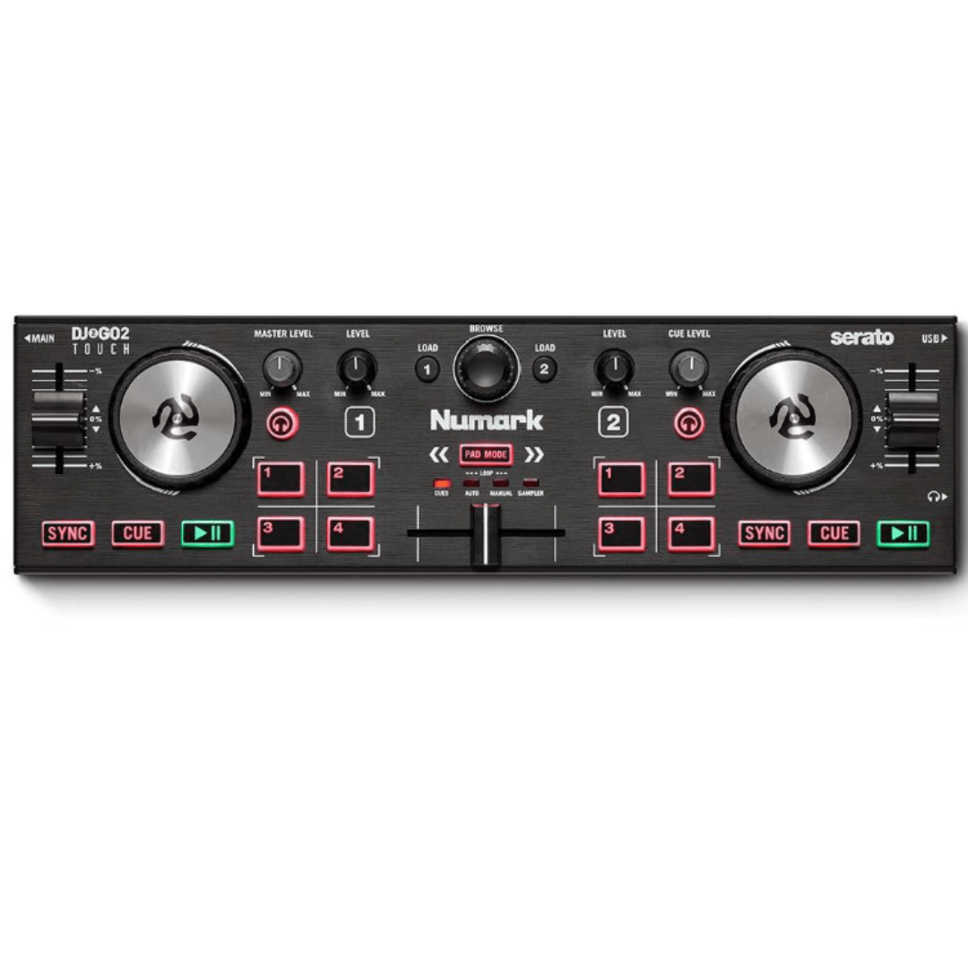 Numark DJ2GO2 Touch DJ Controller DJ Controllers - Philtron Numark DJ2GO2 Touch DJ Controller DJ Controllers - Philtron