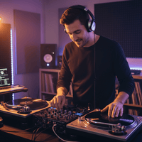 Numark HF125 DJ Headphone - 0676762191216