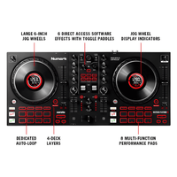Numark Mixtrack Platinum FX DJ Controller - 0676762191913