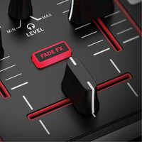 Numark Party Mix III 2-Channel DJ Controller with Built-in Light Show (Black) - 0676762192415