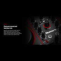 Numark Party Mix III 2-Channel DJ Controller with Built-in Light Show (Black) - 0676762192415