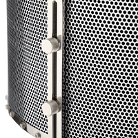 On - Stage ASMS4730 Isolation Shield Studio Arc Screen - 659814128150