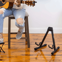 On - Stage GS7462B Professional Single A - Frame Guitar Stand - 659814710478