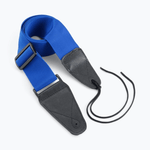 On - Stage GSA10BL Guitar Strap with Leather Ends - 659814497423