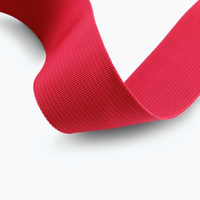 On - Stage GSA10RD Guitar Strap with Leather Ends - 659814497416