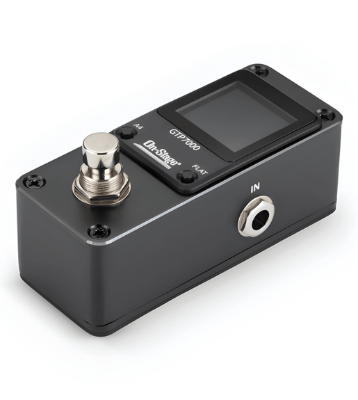 On - Stage GTP7000 Mini Guitar Tuner Pedal - 659814133154