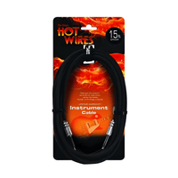 On Stage IC - 15 Hot Wires 6 Meter Standard Instrument Cable - 659814586837