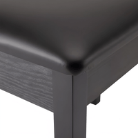 On - Stage KB8802B Keyboard and Piano Bench - Black - 659814948932