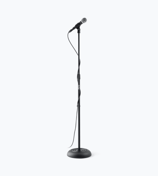 On - Stage MS7201B Round base microphone stand - 659814720309
