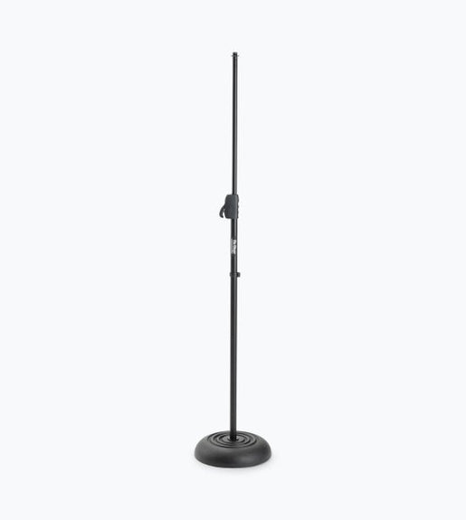 On Stage MS7201QRB Quik - Release Round Base Microphone Stand - Black - 659814720057