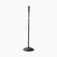 On - Stage MS7255PG ProGrip Dome Base Microphone Stand - 659814358922