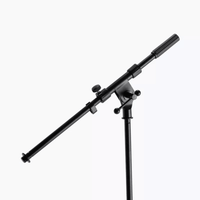 On - Stage MS7411B Kick Drum and Guitar Amp Tripod Base Microphone Stand - 659814790104