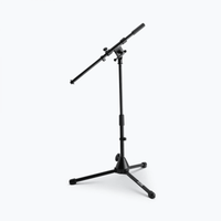On - Stage MS7411B Kick Drum and Guitar Amp Tripod Base Microphone Stand - 659814790104
