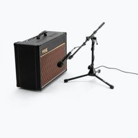 On - Stage MS7411B Kick Drum and Guitar Amp Tripod Base Microphone Stand - 659814790104