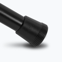 On - Stage MS7701B Euro Boom Microphone Stand – Black - 659814720101