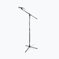 On - Stage MS7701B Euro Boom Microphone Stand – Black - 659814720101