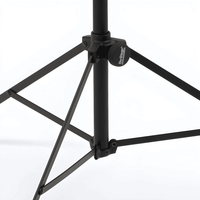 On Stage SM7122BB Compact Sheet Music Stand with Bag - Black - 659814298570