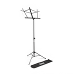 On Stage SM7122BB Compact Sheet Music Stand with Bag - Black - 659814298570