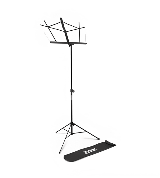 On Stage SM7122BB Compact Sheet Music Stand with Bag - Black - 659814298570