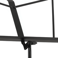 On Stage SM7122BB Compact Sheet Music Stand with Bag - Black - 659814298570