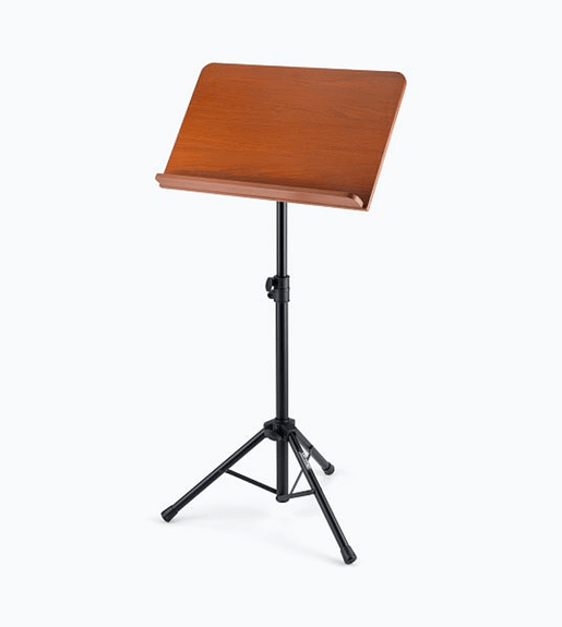 On - Stage SM7312W Music sheet stand with Rosewood Bookplate - 659814909353