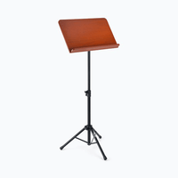 On - Stage SM7312W Music sheet stand with Rosewood Bookplate - 659814909353