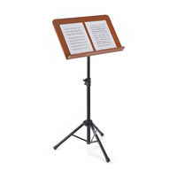 On - Stage SM7312W Music sheet stand with Rosewood Bookplate - 659814909353