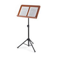 On - Stage SM7312W Music sheet stand with Rosewood Bookplate - 659814909353