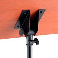 On - Stage SM7312W Music sheet stand with Rosewood Bookplate - 659814909353