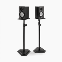 On - Stage SMS 6600 - p Studio Monitor Stand a Pair - 659814130917