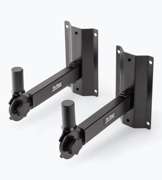 On - Stage SS7322B Wall - Mount Speaker Brackets – Pair - 659814409839