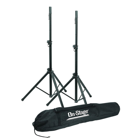 On - Stage SSP7900 All - Aluminum Speaker Stand Pack - 659814100330