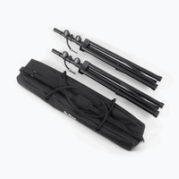 On Stage SSP7950 All - Aluminum Speaker Stand with Bag (Pair) - 659814760596
