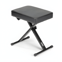 On - Stage Stands KT7800 Three - Position X - Style Keyboard Bench - 659814554393