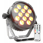 Beamz BT300 LED Flat PAR 12x10W 6-IN-1 LEDs