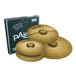 Paiste 000015USET 201 Bronze Universal Cymbal Set 14 16 20 - 697643302679
