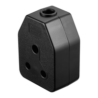 PAYS ADJANR Rubber Double Crabtree Coupler - 