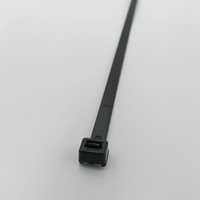 Pays TIE370BLK Nylon Cable Ties (4.8mm x 370mm - 100 Pack, Black) - 