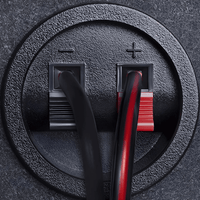 Pays WR25R1 2.5mm Twin Flex Speaker Cable (100m Roll - Red & Black) - 