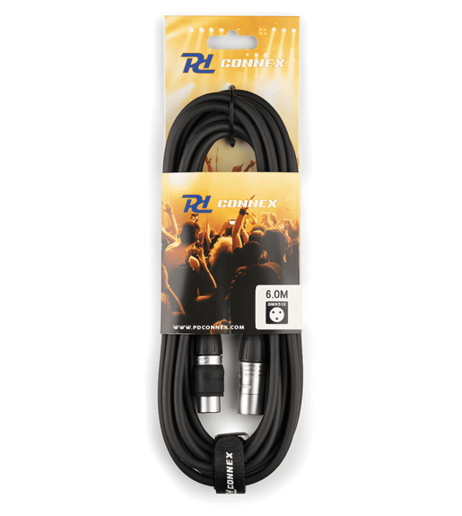 PD Connex CX100 - 6 Dmx XLR Male - XLR Female 6m - 