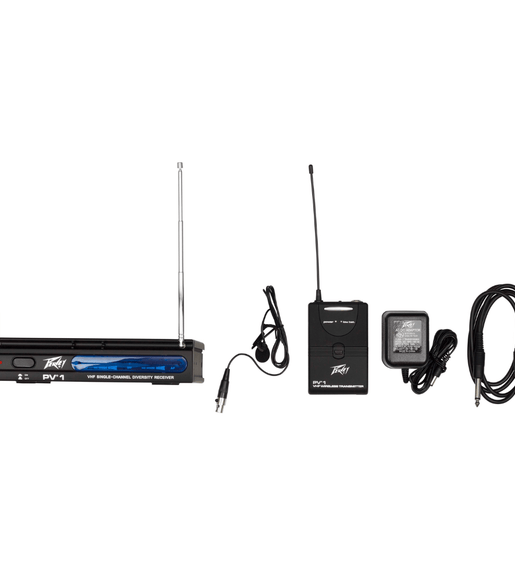 Peavey PV - 1 U1 Wireless Lavalier Microphone System - 014367603460