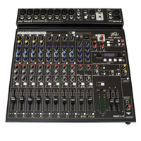 Peavey PV 14 AT 14 Channel Compact Mixer with Bluetooth and Antares® Auto - Tune - 0014367646054