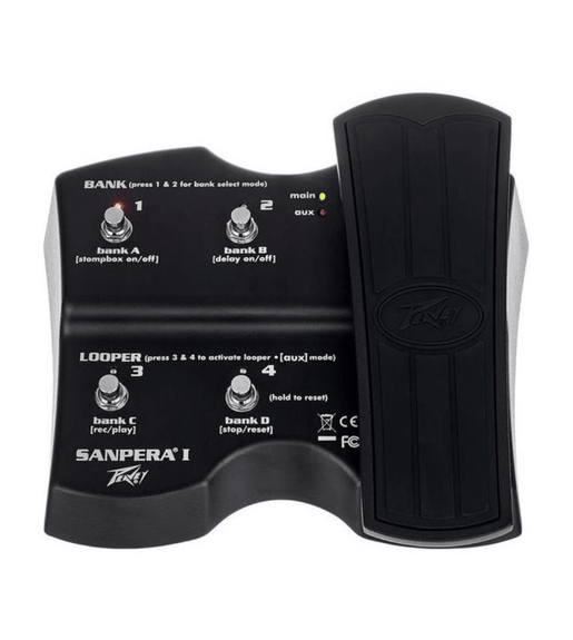 Peavey Sanpera 1 Remote Guitar Foot Controller - 0014367620498