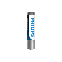 Philips LR03E4B AAA Batteries 1.5V - Pack of 4 - 8712581 550363