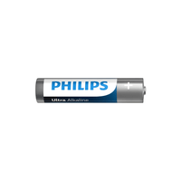 Philips LR03E4B AAA Batteries 1.5V - Pack of 4 - 8712581 550363
