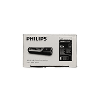 Philips LR03E4B/10 Ultra Alkaline AAA Battery (Box of 48 / 12 x 4-Packs) - 8712581646706