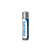 Philips LR03E4B/10 Ultra Alkaline AAA Battery (Box of 48 / 12 x 4-Packs) - 8712581646706