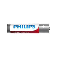Phillips LR03P4B/10 AAA Alkaline Batteries 1.5v - Box of 12 Batteries - 8712581549824