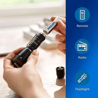 Phillips SXD6001F/10 Hook - up Battery Display Box Consists 44 Packs of 4 Pack Alkaline Batteries - 8712581561772